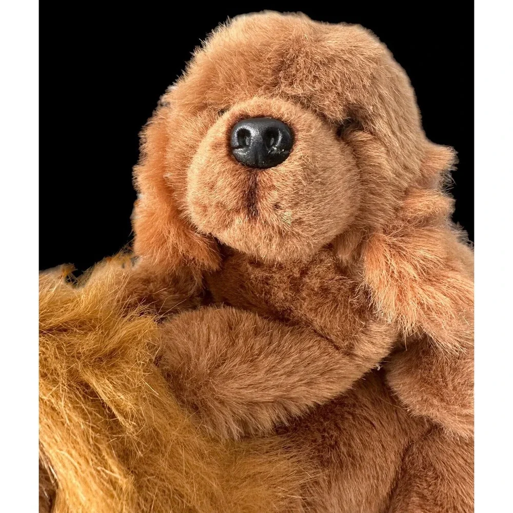 Realistic Cocker Spaniel Plush Dog Pup Set 15